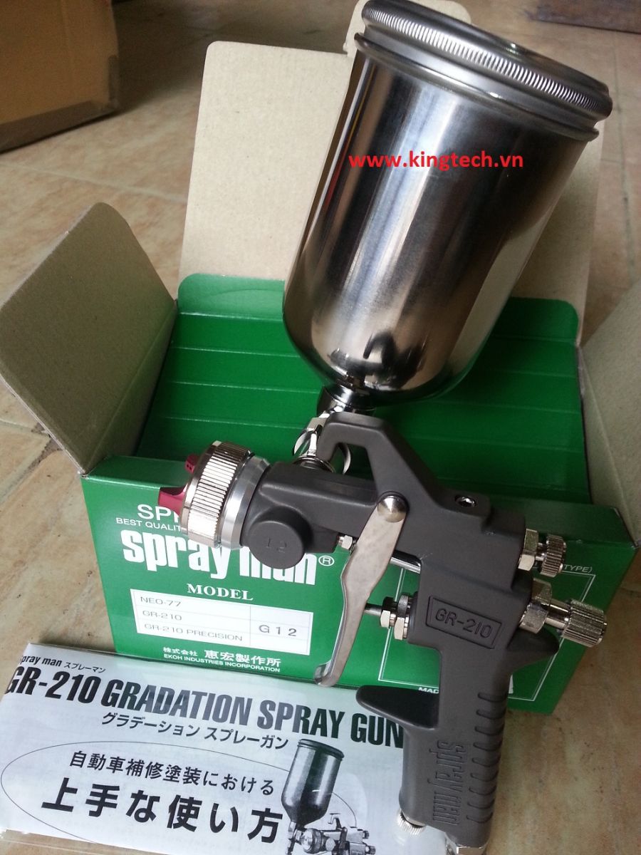 Súng phun sơn GR210-1.2